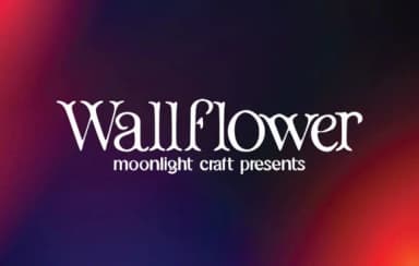 Wallflower by moonlight craft — Slab Serif Font — thumbnail 1