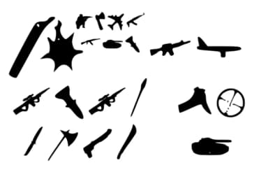 War Glyphs by GraphicsBam Fonts — Dingbats Font — thumbnail 2