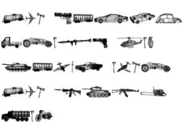 War Items by vladimirnikolic — Dingbats Font — thumbnail 5