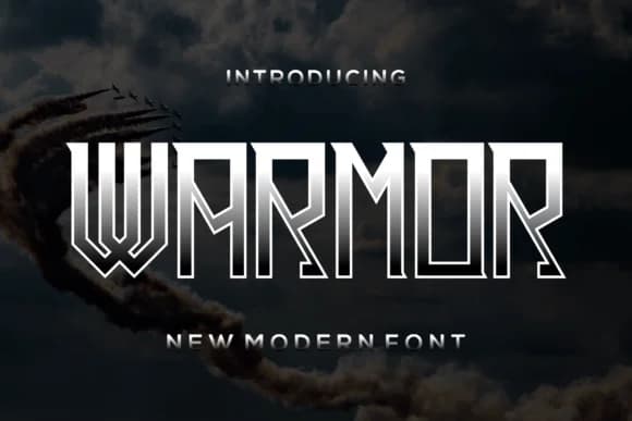 Warmor by prayoga_std — Slab Serif Font