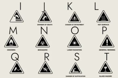 Warning Signs by Minimalistartstudio — Dingbats Font — thumbnail 2
