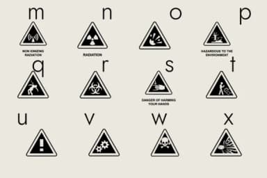 Warning Signs by Minimalistartstudio — Dingbats Font — thumbnail 5