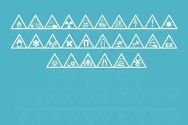 Warning Tables by design.steiner — Dingbats Font — thumbnail 2