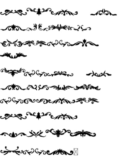 Wastern Divider by Sakti Avellin — Dingbats Font — thumbnail 6