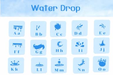Water Drop by Ketsarin — Dingbats Font — thumbnail 2