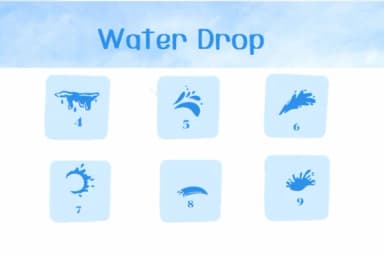 Water Drop by Ketsarin — Dingbats Font — thumbnail 4