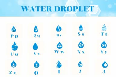 Water Droplet by Apiwat Type — Dingbats Font — thumbnail 3