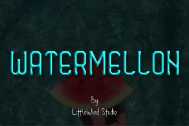 Watermellon by LittleWind Studio — Slab Serif Font — thumbnail 2