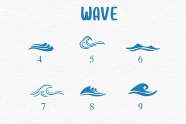 Wave by Sontaya — Dingbats Font — thumbnail 4