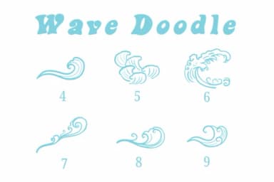 Wave Doodle by Suphitchaya — Dingbats Font — thumbnail 4