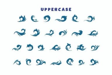 Waves by Eystore — Dingbats Font — thumbnail 2