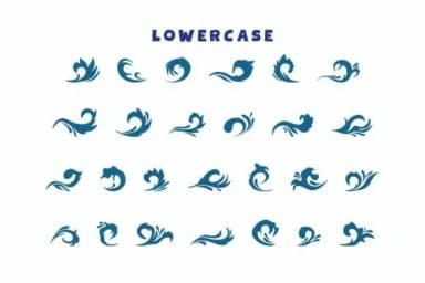 Waves by Eystore — Dingbats Font — thumbnail 3