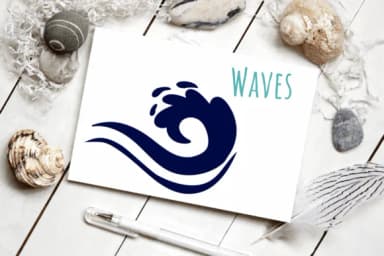 Waves Sea by PraewDesigns — Dingbats Font — thumbnail 6