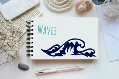 Waves Sea by PraewDesigns — Dingbats Font — thumbnail 7