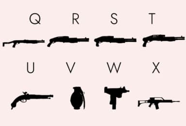 Weapons Silhouettes by Minimalistartstudio — Dingbats Font — thumbnail 3