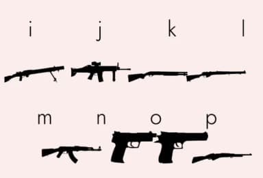 Weapons Silhouettes by Minimalistartstudio — Dingbats Font — thumbnail 6