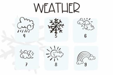 Weather by Sirinart — Dingbats Font — thumbnail 4