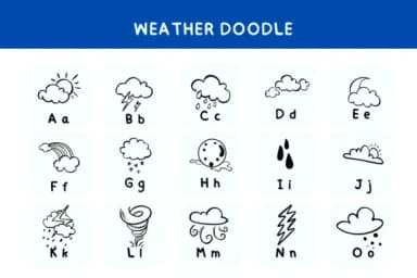 Weather Doodle by Bee Piyanuch — Dingbats Font — thumbnail 5
