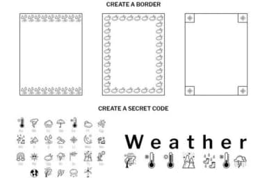 Weather Doodle by digitalplannerland — Dingbats Font — thumbnail 6
