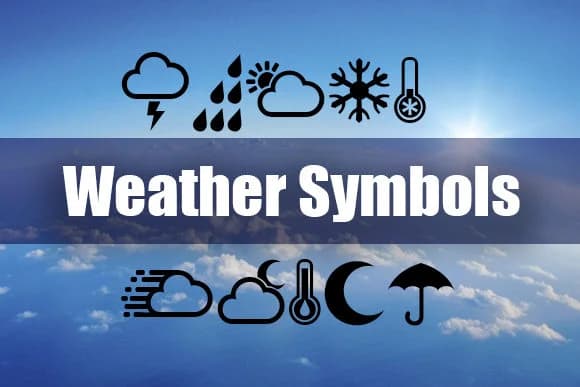 Weather Symbols by vladimirnikolic — Dingbats Font