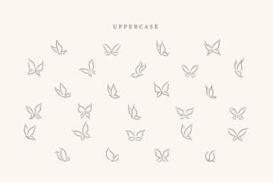 Wedding Butterfly by CraftedType Studio — Dingbats Font — thumbnail 2