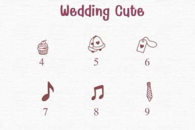 Wedding Cute 1 by Sontaya — Dingbats Font — thumbnail 4