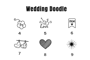 Wedding Doodle by Nun Sukhwan — Dingbats Font — thumbnail 4