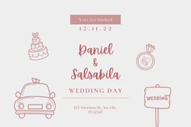 Wedding Doodle by Nun Sukhwan — Dingbats Font — thumbnail 5