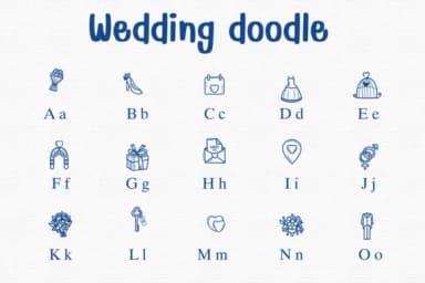 Wedding Doodle by Sontaya — Dingbats Font — thumbnail 2