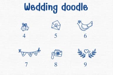 Wedding Doodle by Sontaya — Dingbats Font — thumbnail 4