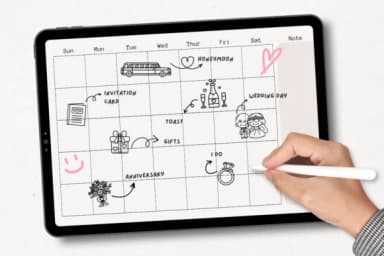 Wedding Doodle by Babymimiart — Dingbats Font — thumbnail 3