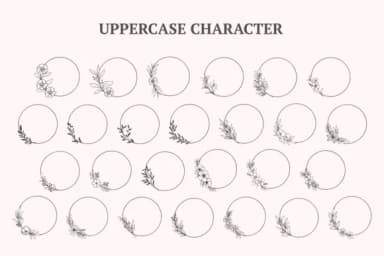 Wedding Frame by Letterayu — Dingbats Font — thumbnail 5