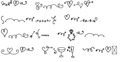 Wedding Love Dingbats by goodigital — Dingbats Font — thumbnail 4