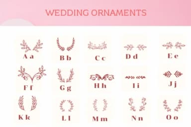 Wedding Ornaments by Apiwat Type — Dingbats Font — thumbnail 2