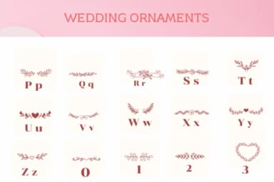 Wedding Ornaments by Apiwat Type — Dingbats Font — thumbnail 3