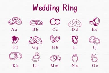 Wedding Ring by Nongyao — Dingbats Font — thumbnail 2