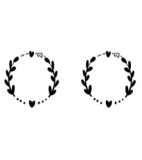 Wedding Wreaths by Ketsarin — Dingbats Font — thumbnail 8