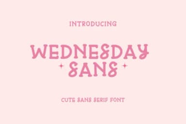 Wednesday Sans by SiapGraph — Slab Serif Font — thumbnail 1
