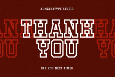 Welcome January by Almairatype Studio — Slab Serif Font — thumbnail 6