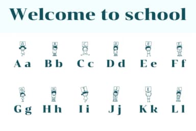 Welcome to School by Chonada — Dingbats Font — thumbnail 2
