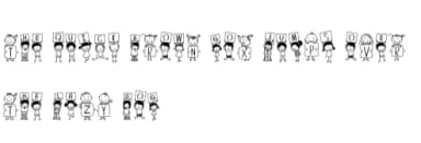 Welcome to School by Chonada — Dingbats Font — thumbnail 8