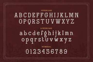 West Shoulder by TypeFactory — Slab Serif Font — thumbnail 2