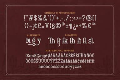 West Shoulder by TypeFactory — Slab Serif Font — thumbnail 3