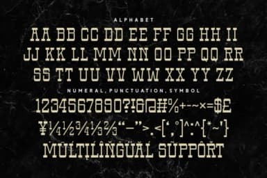 Western Capital by Jasm (7NTypes) — Slab Serif Font — thumbnail 6