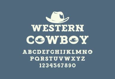 Western Cowboy by GraphicsNinja — Slab Serif Font — thumbnail 1