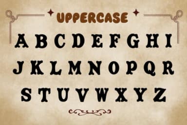 Western Cowboy by Natchuta — Slab Serif Font — thumbnail 2