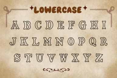 Western Cowboy by Natchuta — Slab Serif Font — thumbnail 3