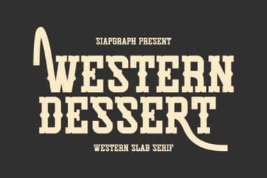 Western Dessert by SiapGraph — Slab Serif Font — thumbnail 1