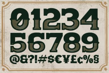 Western Hornet by pekotype — Slab Serif Font — thumbnail 8