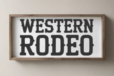 Western Rodeo by TonisArtStudio — Slab Serif Font — thumbnail 7